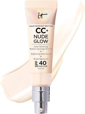 NEW it cosmetics CC+ Nude Glow Color Correcting Cream SPF 40 - Nude Glow
